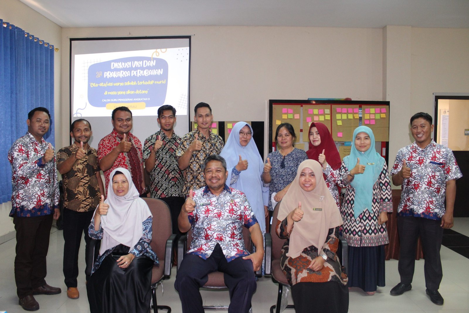 Kegiatan Calon Guru Penggerak Angkatan 9 SMKN 3 Berau
