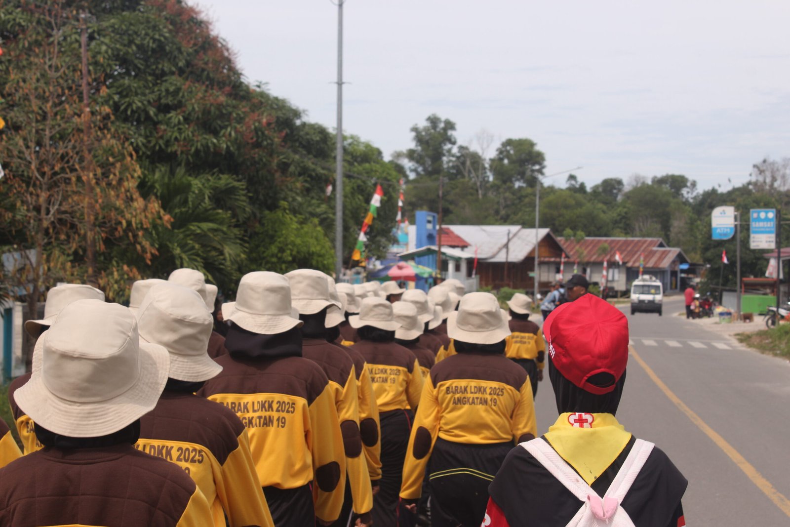 Pelaksanaan Bangun Karakter melalui Latihan Dasar Kedisplinan Ketarunaan (Barak LDKK) angkatan XIX (19)
