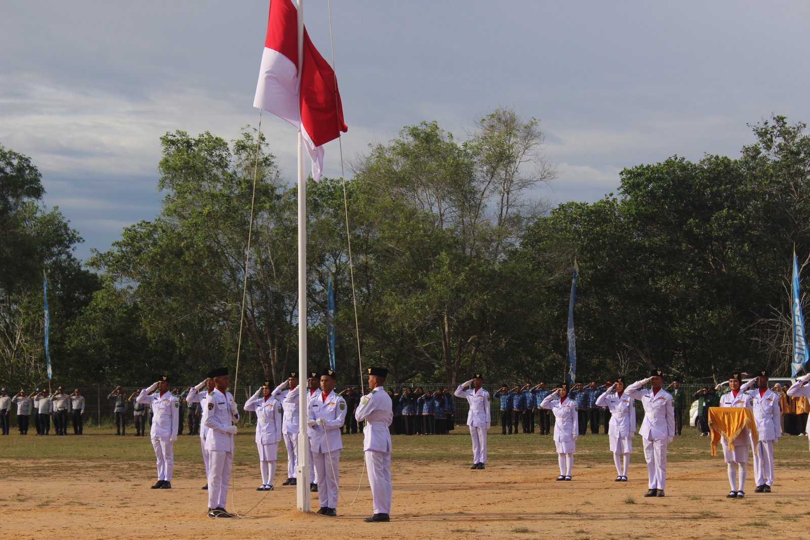 Upacara memperingati HUT RI Ke-80 Tahun 2025
