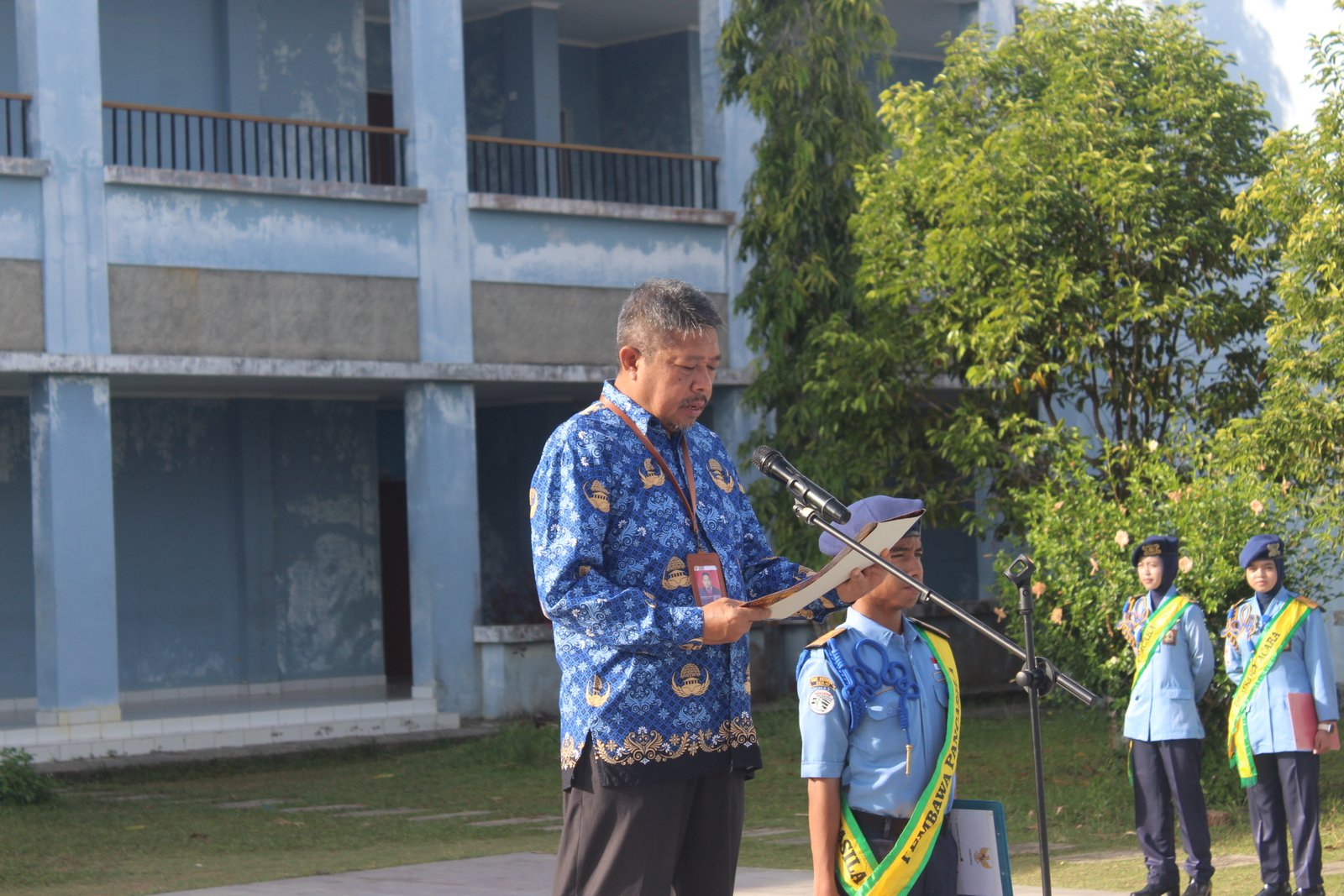 Apel Pagi memperingati Hari Pahlawan